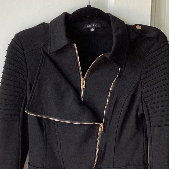 Womens black Entry size small jacket - Picture 2 of 6